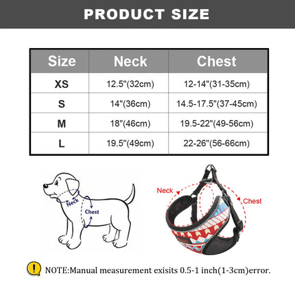 Reflective Dog Cat Harness Vest