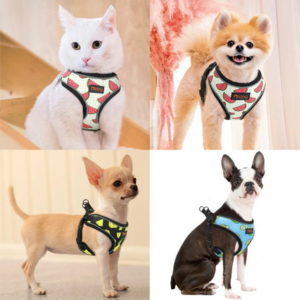Reflective Dog Cat Harness Vest