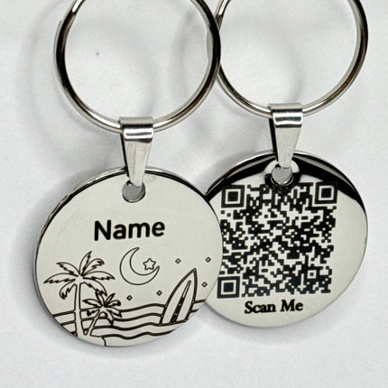 Smart Pet ID Tag - Ocean