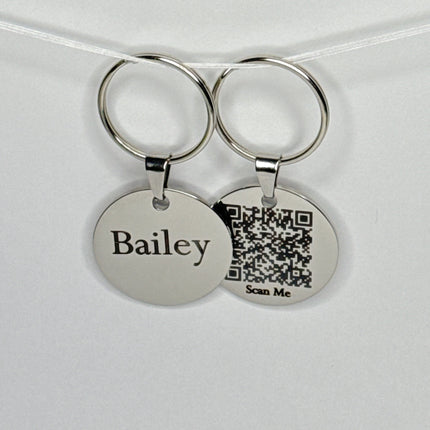 Smart Pet ID Tag - Simple name