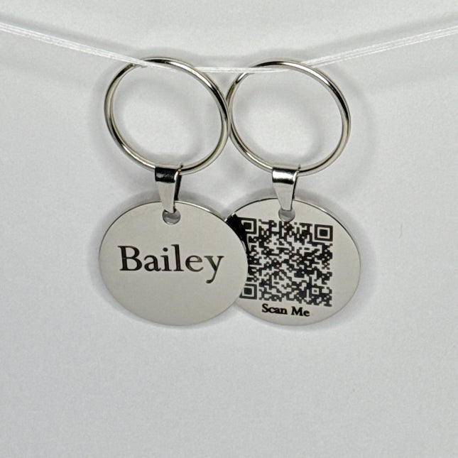Smart Pet ID Tag - Simple name
