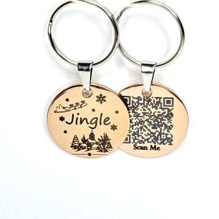Smart Pet ID Tag - Jingle - Christmas Edition