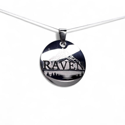 Smart Pet ID Tag - Raven