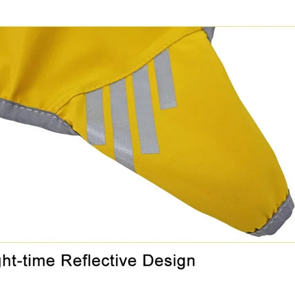 Dog Raincoat Reflective Waterproof Pet Clothes for Small Medium Dogs