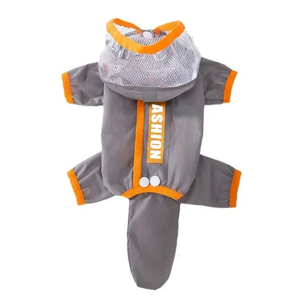 Dog Raincoat 1PC Cats and Dogs Summer Breathable Rain Poncho