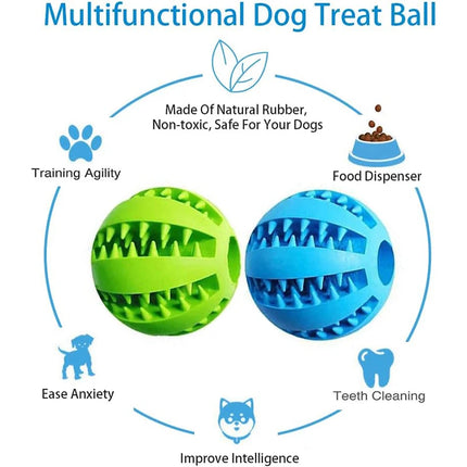 Rubber Balls Puppy Chewing