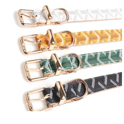 Durable Leather Dogs Collars Soft Comfortable Collar