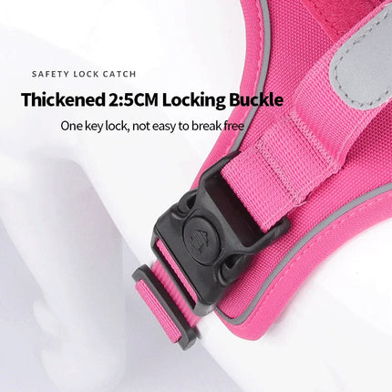 Dog Chest Harness Adaptable to Airtag Chest Harness