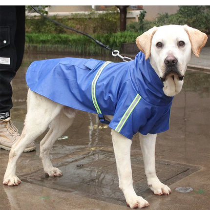 Large Dog Raincoat Corgi Cloak Style Puppy Waterproof