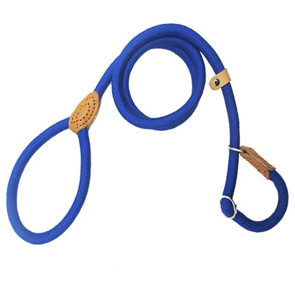 Dog Walking Leash Slip Rope Adjustable Loop Collar Training Leashes for Large Dogs