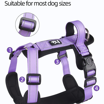 Anti-Escape Dog Harness with Handle