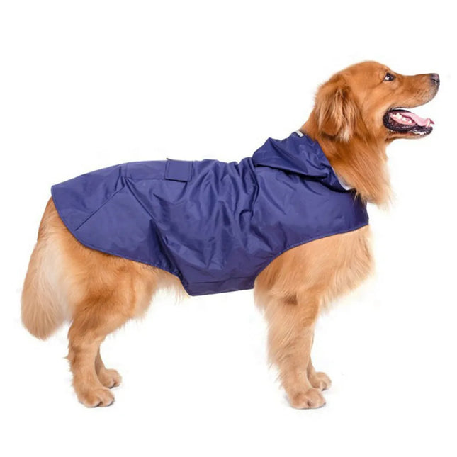 Dog Raincoat Waterproof Hoodie Jacket Rain Poncho