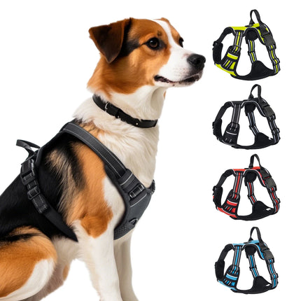 No Pull Dog Harness Front Clip Heavy Duty