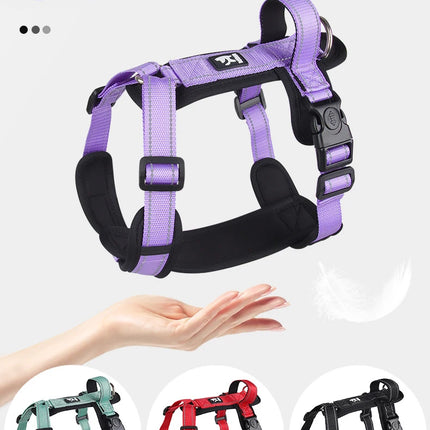Pet Dog Harness With Handle Easy Control