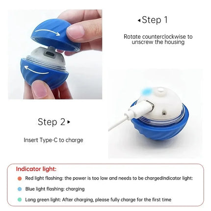 Dog Toy Ball Automatic Moving