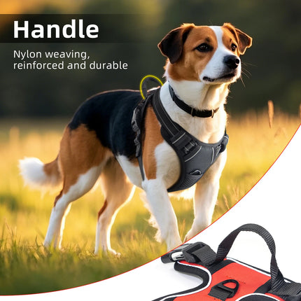 No Pull Dog Harness Front Clip Heavy Duty