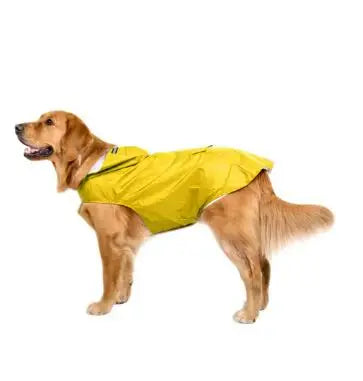 Dog Raincoat Waterproof Hoodie Jacket Rain Poncho