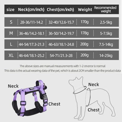 Pet Dog Harness With Handle Easy Control