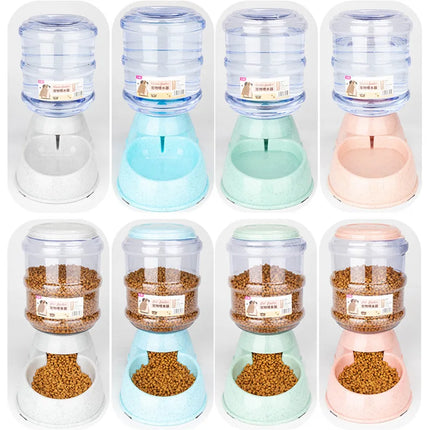Large Capacity Pet Feeder Bowls Automatic Water Dispenser