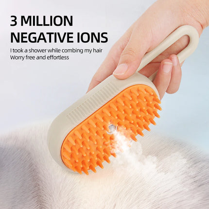 Rechargeable Pet Spray Brush for Long Hair
