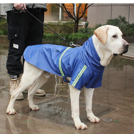 Large Dog Raincoat Corgi Cloak Style Puppy Waterproof