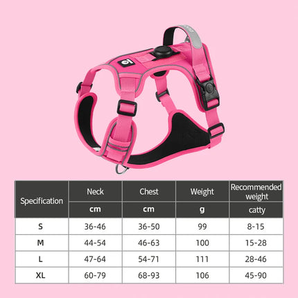 Dog Chest Harness Adaptable to Airtag Chest Harness