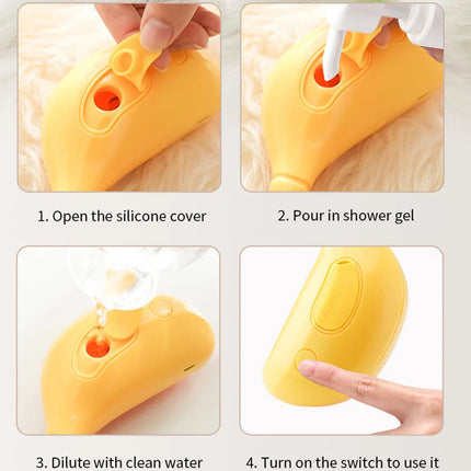 Rechargeable Pet Spray Brush for Long Hair