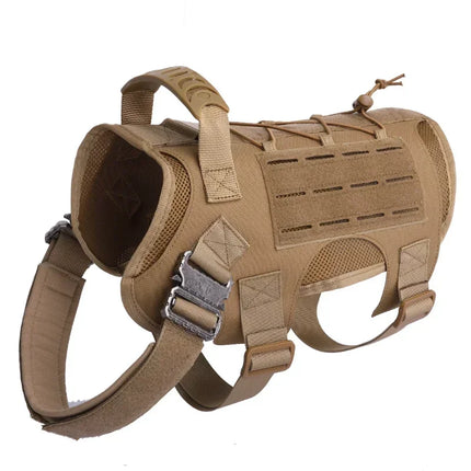 Military Large Dog Harness Pet German Shepherd K9 Malinois Training Vest