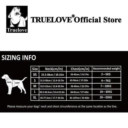 TRUE LOVE Pet Harness No Pull  Comfortable Control