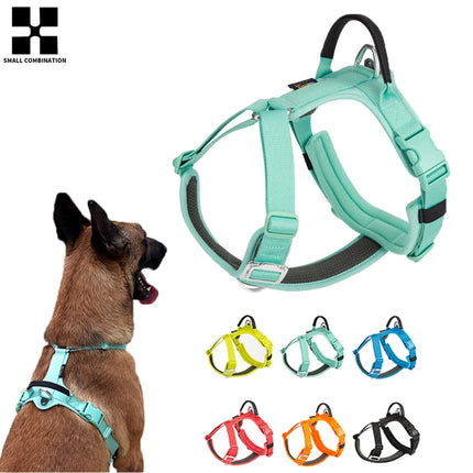 SMALL COMBINATION Pet Harness No Pull Adjustable Comfortable Control