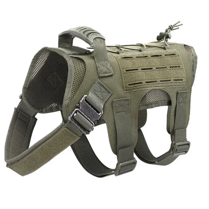 Military Large Dog Harness Pet German Shepherd K9 Malinois Training Vest