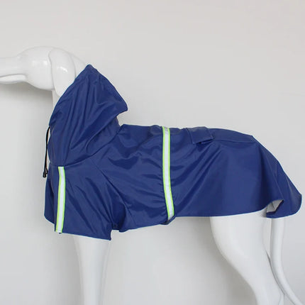 Large Dog Raincoat Corgi Cloak Style Puppy Waterproof