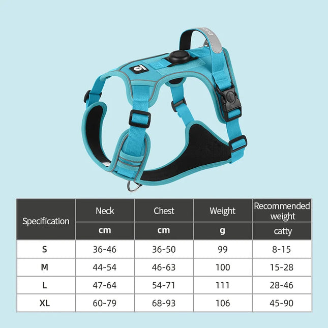 Dog Chest Harness Adaptable to Airtag Chest Harness