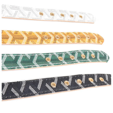Durable Leather Dogs Collars Soft Comfortable Collar