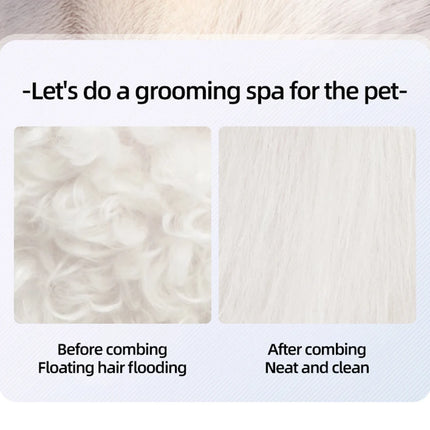 Rechargeable Pet Spray Brush for Long Hair