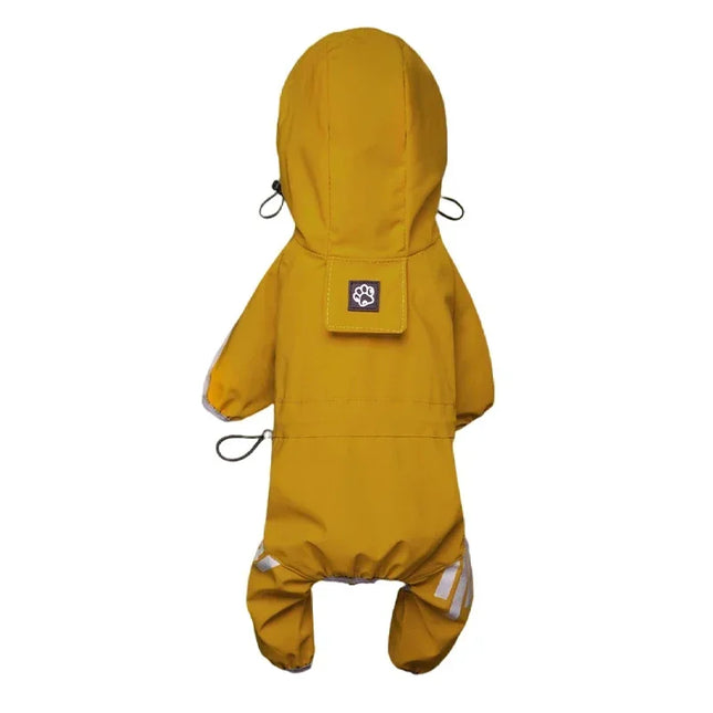 Dog Raincoat Reflective Waterproof Pet Clothes for Small Medium Dogs