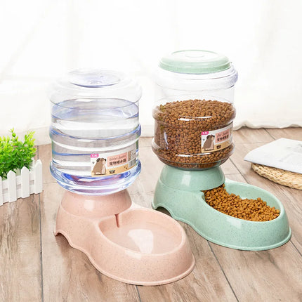 Large Capacity Pet Feeder Bowls Automatic Water Dispenser