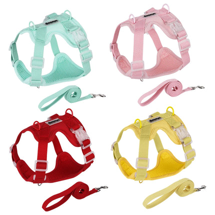 Colorful Lightweight Dog Harness for Small Breeds