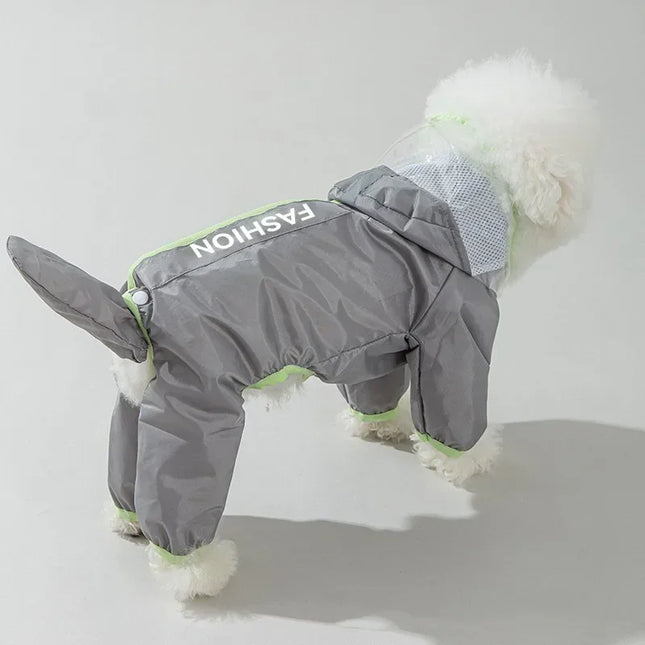 Dog Raincoat 1PC Cats and Dogs Summer Breathable Rain Poncho