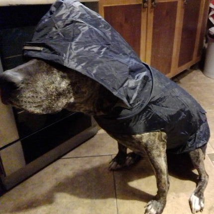 Dog Raincoat Waterproof Hoodie Jacket Rain Poncho