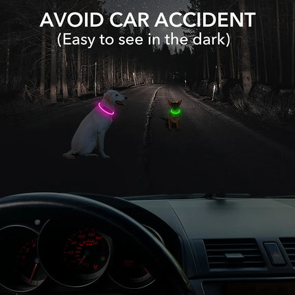 Pet Dog LED Light Collar