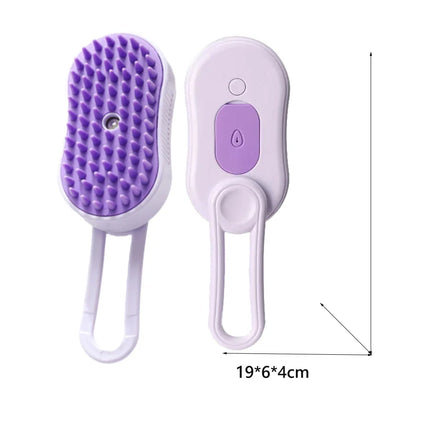 Rechargeable Pet Spray Brush for Long Hair