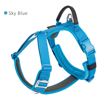 SMALL COMBINATION Pet Harness No Pull Adjustable Comfortable Control