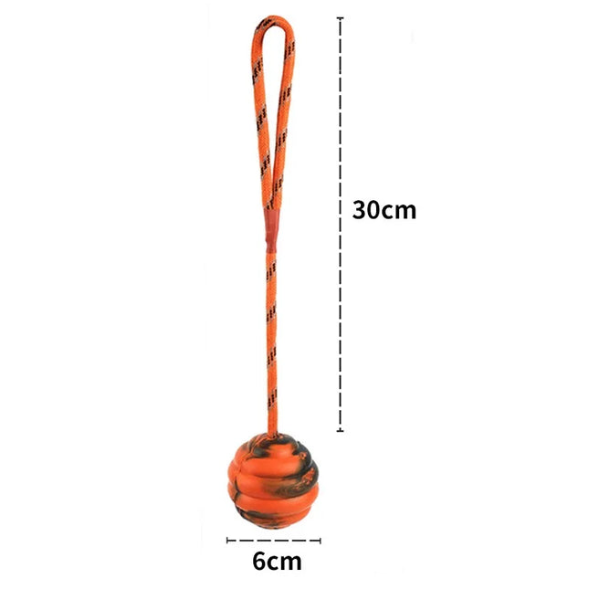 Dog Ball Toys Bouncy Rubber Ball