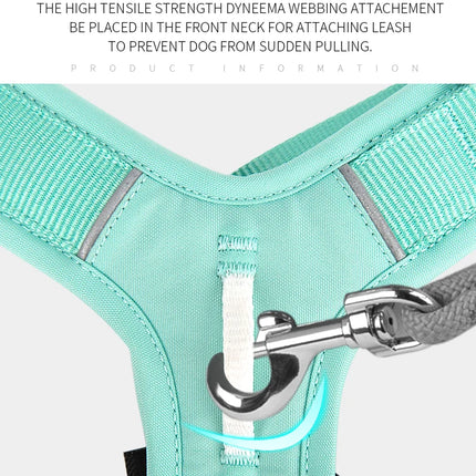 SMALL COMBINATION Pet Harness No Pull Adjustable Comfortable Control