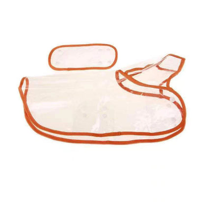 Pet Dog Puppy Transparent Rainwear Raincoat Pet Hooded Waterproof Jacket